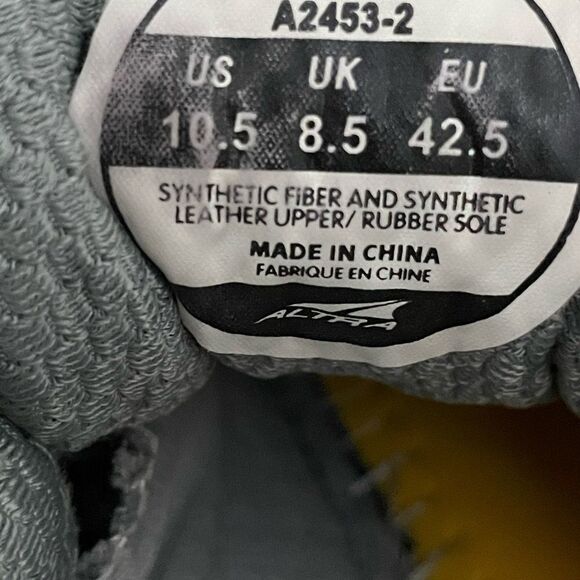 Altra Lone Peak 2.0 Low Trail-Running Shoes  Tan Brown lace Women's Sz 10.5 - Picture 8 of 8